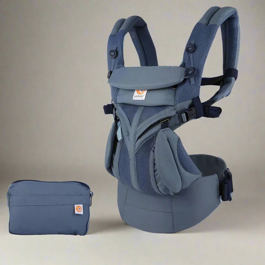 BreathBabyBag™ - Bleu Marine - Bébé autour du monde