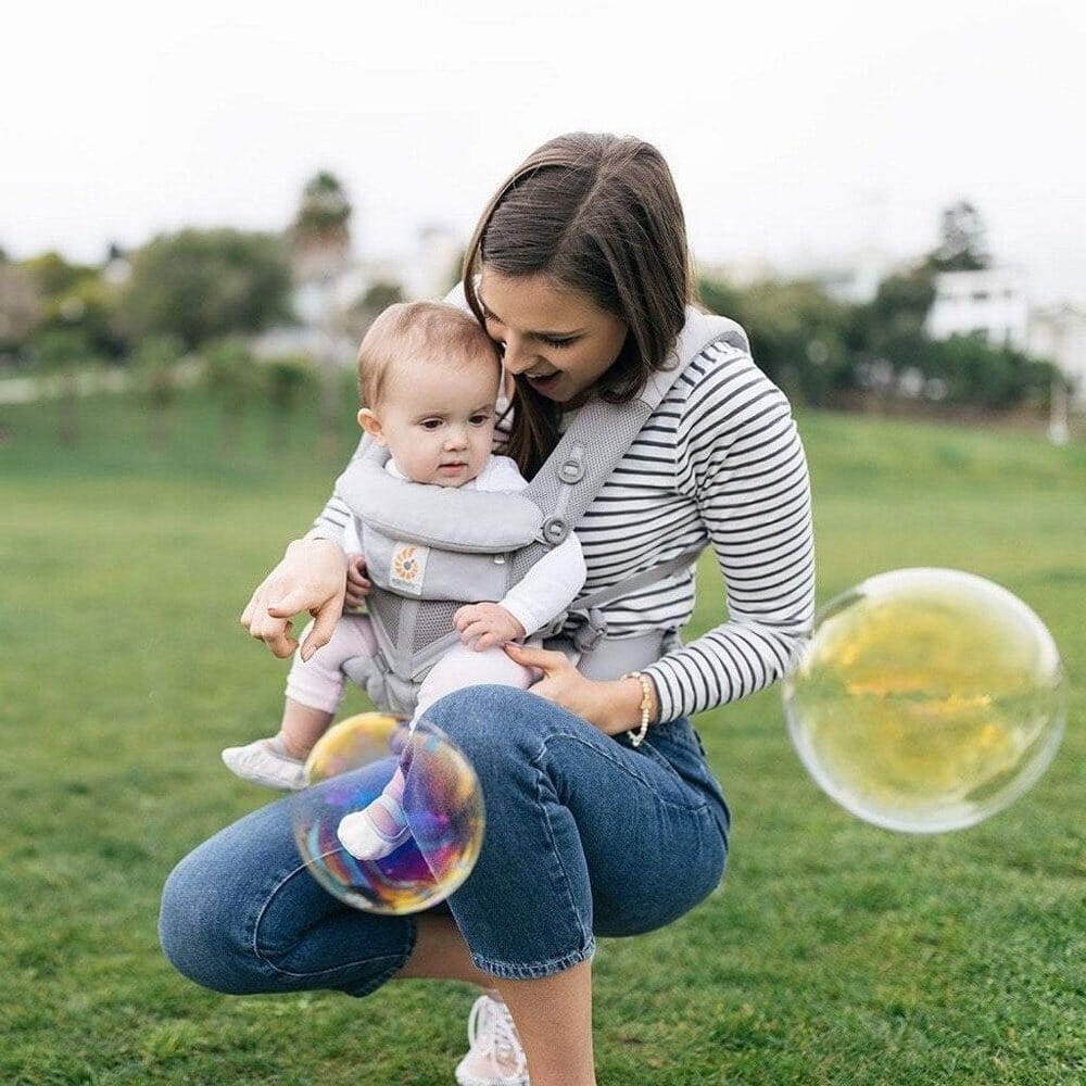 BreathBabyBag™ - Gris - Bébé autour du monde