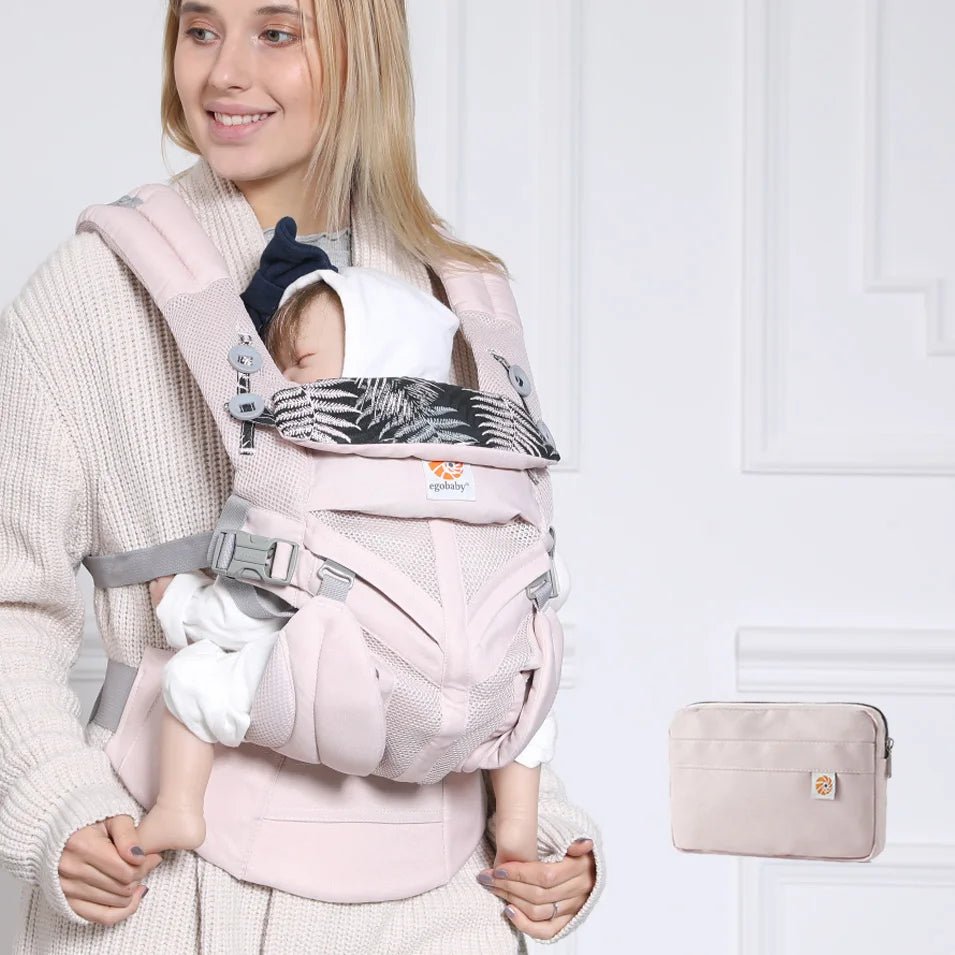 BreathBabyBag™ - Rose Maille - Bébé autour du monde