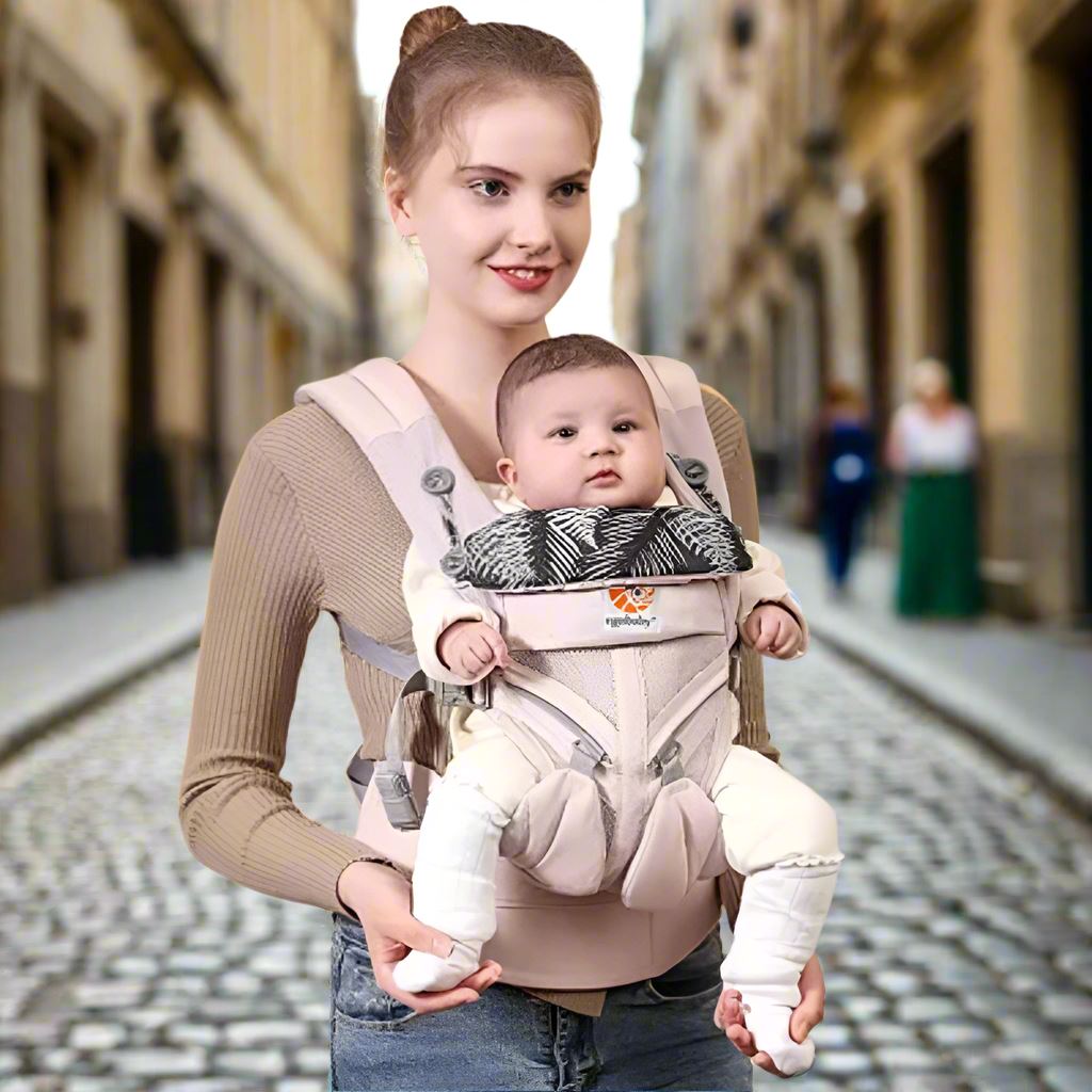 BreathBabyBag™ - Rose Maille - Bébé autour du monde