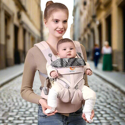 BreathBabyBag™ - Rose Maille - Bébé autour du monde